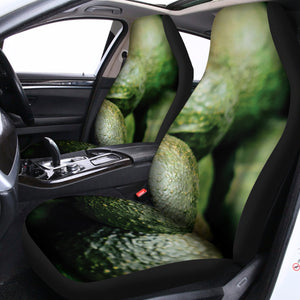 Green Avocado Print Universal Fit Car Seat Covers