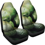 Green Avocado Print Universal Fit Car Seat Covers