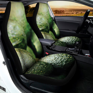 Green Avocado Print Universal Fit Car Seat Covers