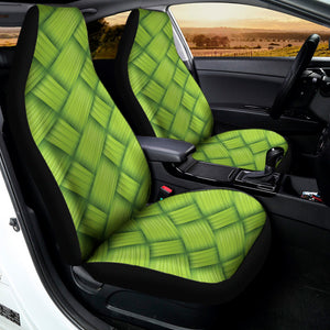 Green Bamboo Print Universal Fit Car Seat Covers