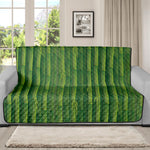 Green Bamboo Tree Pattern Print Futon Protector