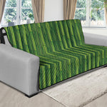 Green Bamboo Tree Pattern Print Futon Protector