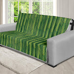 Green Bamboo Tree Pattern Print Futon Protector