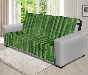 Green Bamboo Tree Pattern Print Futon Protector