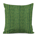 Green Bamboo Tree Pattern Print Pillow Cover