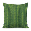 Green Bamboo Tree Pattern Print Pillow Cover