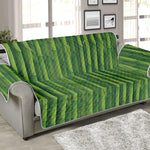 Green Bamboo Tree Pattern Print Sofa Protector