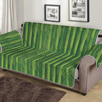 Green Bamboo Tree Pattern Print Sofa Protector