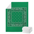 Green Bandana Blanket