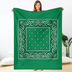 Green Bandana Blanket