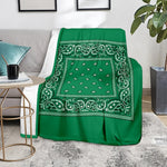 Green Bandana Blanket