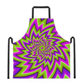 Green Big Bang Moving Optical Illusion Apron