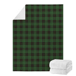 Green Black And Red Tartan Pattern Print Blanket