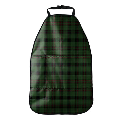 Green Black And Red Tartan Pattern Print Car Seat Organizers