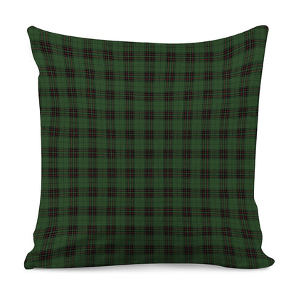Green Black And Red Tartan Pattern Print Pillow Cover