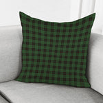 Green Black And Red Tartan Pattern Print Pillow Cover