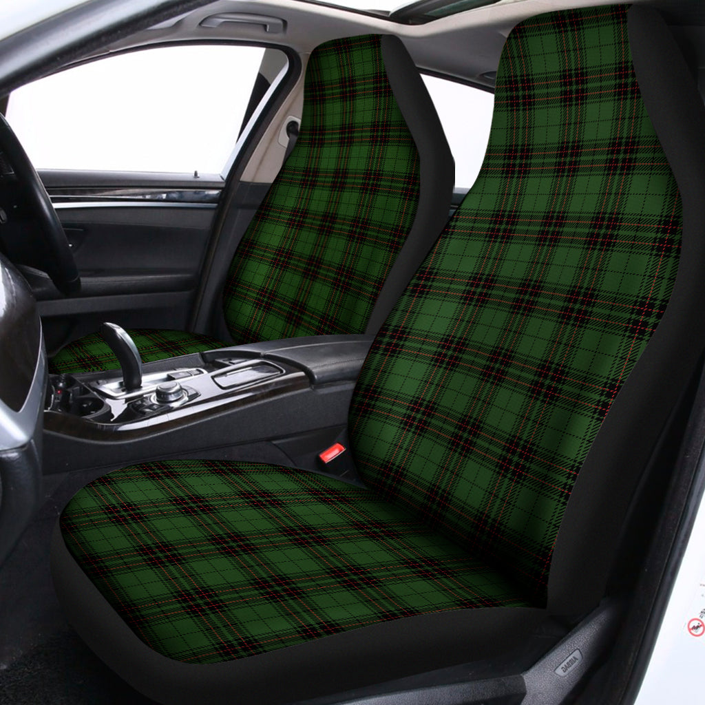Green Black And Red Tartan Pattern Print Universal Fit Car Seat Covers