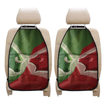 Green Bull And Red Bear Stock Print Car Seat Organizers