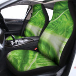 Green Cabbage Leaf Print Universal Fit Car Seat Covers