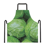 Green Cabbage Print Apron