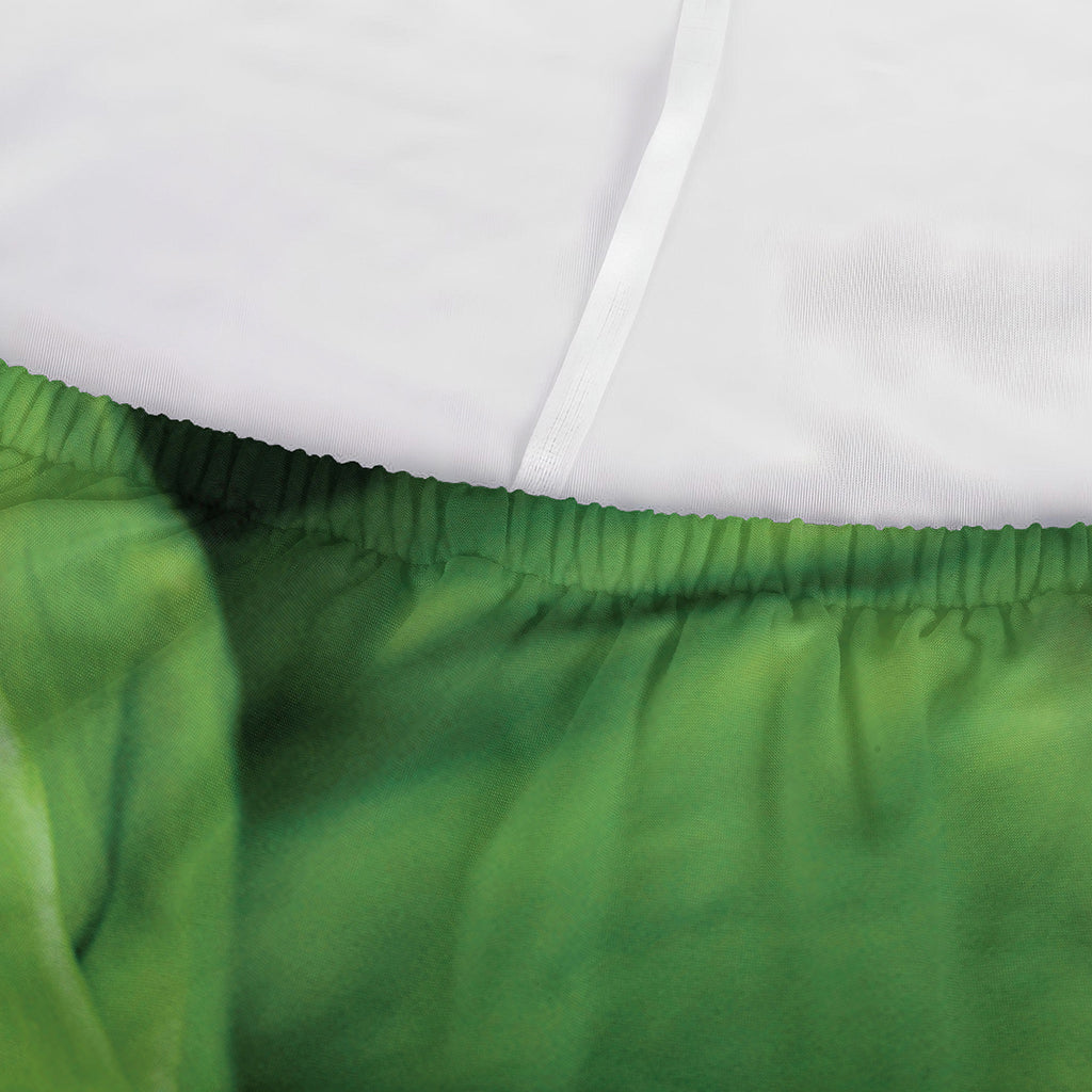 Green Cabbage Print Sofa Cover