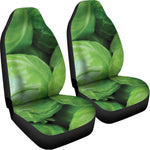Green Cabbage Print Universal Fit Car Seat Covers
