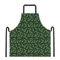 Green Chili Peppers Pattern Print Apron