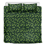 Green Chili Peppers Pattern Print Duvet Cover Bedding Set