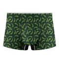 Green Chili Peppers Pattern Print Men's Boxer Briefs