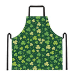 Green Clover Saint Patrick's Day Print Apron