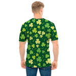 Green Clover Saint Patrick's Day Print Men's T-Shirt