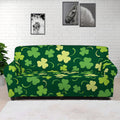 Green Clover Saint Patrick's Day Print Sofa Cover