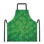 Green Clover St. Patrick's Day Print Apron