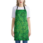 Green Clover St. Patrick's Day Print Apron