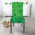 Green Clover St. Patrick's Day Print Dining Chair Slipcover