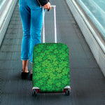 Green Clover St. Patrick's Day Print Luggage Cover