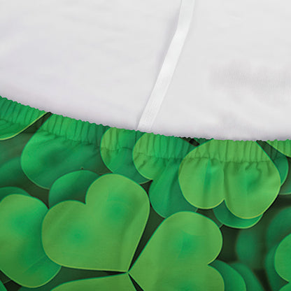 Green Clover St. Patrick's Day Print Sofa Cover