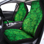 Green Clover St. Patrick's Day Print Universal Fit Car Seat Covers