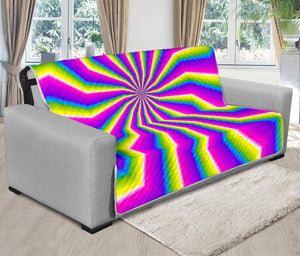 Green Dizzy Moving Optical Illusion Futon Protector