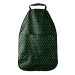 Green Dragon Scales Pattern Print Car Seat Organizers
