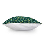 Green Dragonfly Pattern Print Pillow Cover