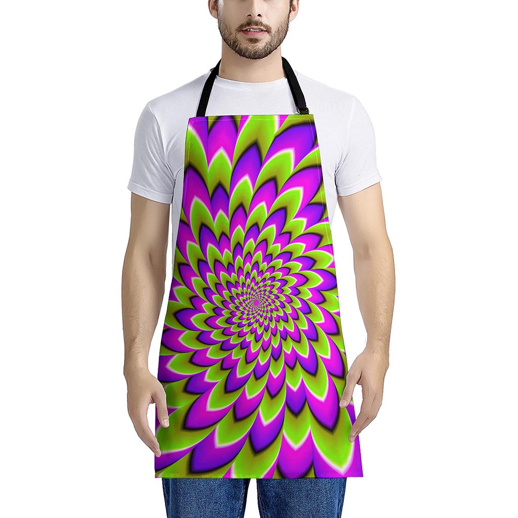 Green Expansion Moving Optical Illusion Apron