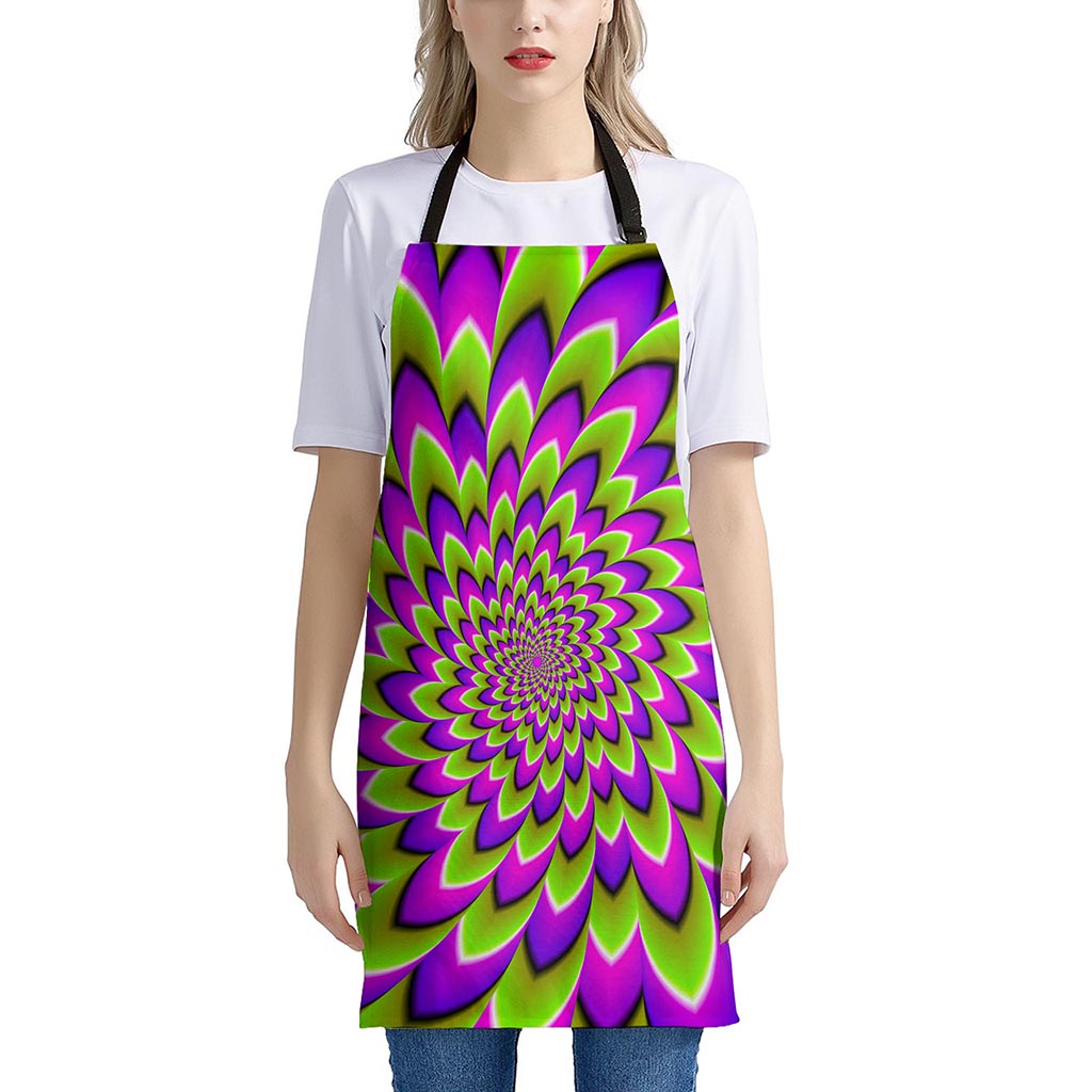 Green Expansion Moving Optical Illusion Apron