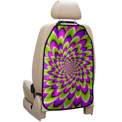 Green Expansion Moving Optical Illusion Car Seat Organizers