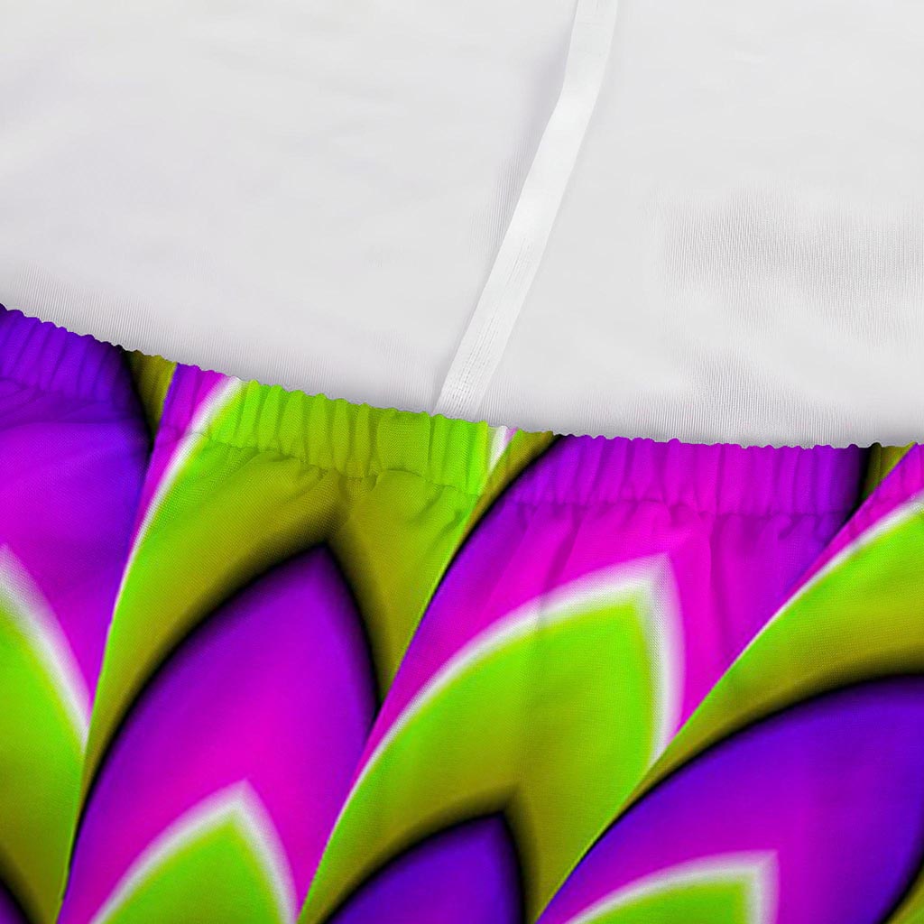 Green Expansion Moving Optical Illusion Sofa Cover