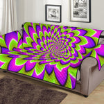 Green Expansion Moving Optical Illusion Sofa Protector