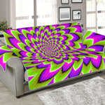 Green Expansion Moving Optical Illusion Sofa Protector