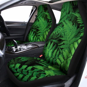 Green Fern Leaf Print Universal Fit Car Seat Covers