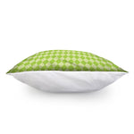 Green Harlequin Pattern Print Pillow Cover