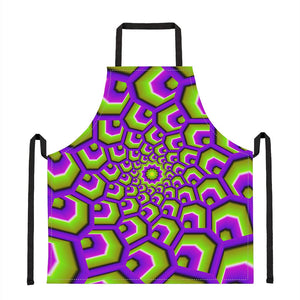 Green Hive Moving Optical Illusion Apron